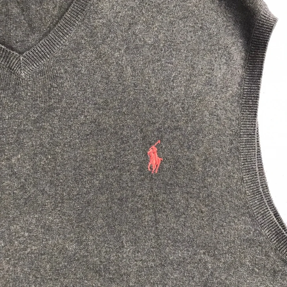 Polo Ralph Lauren‎ Sweater Vest Mens L Green Pima Cotton Knit V-Neck Pony Logo